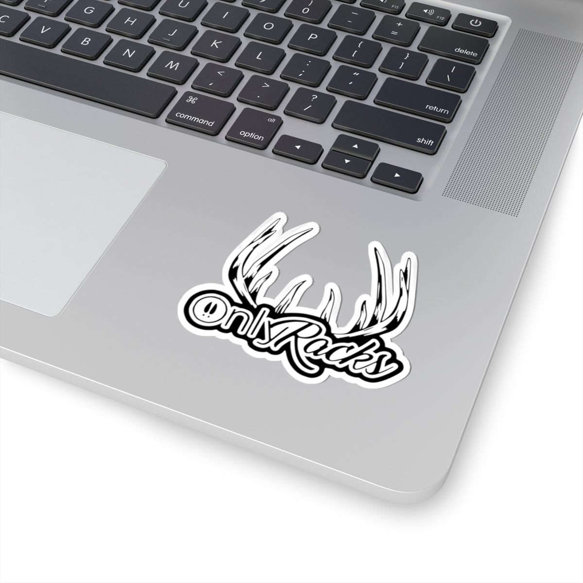 "ONLY RACKS" STICKER