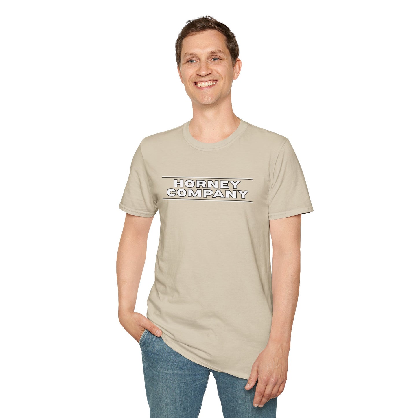"HORNEY COMPANY" TEE
