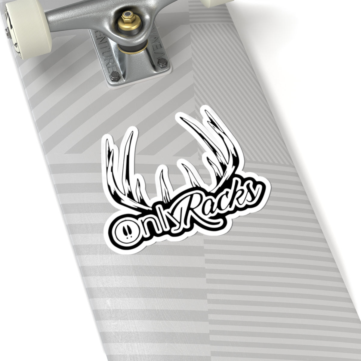 "ONLY RACKS" STICKER