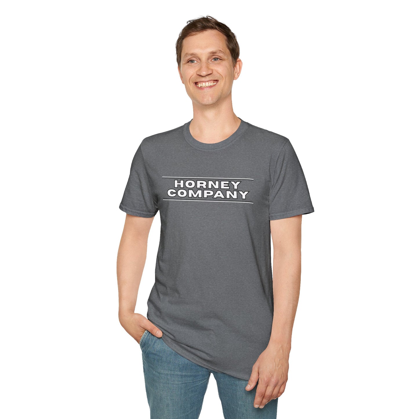"HORNEY COMPANY" TEE