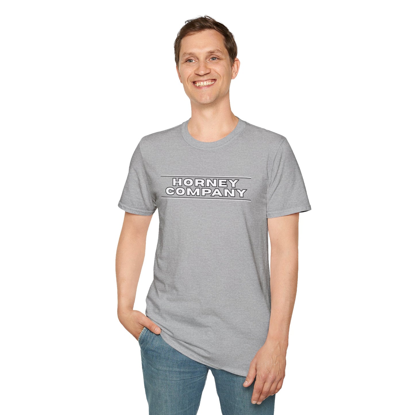 "HORNEY COMPANY" TEE