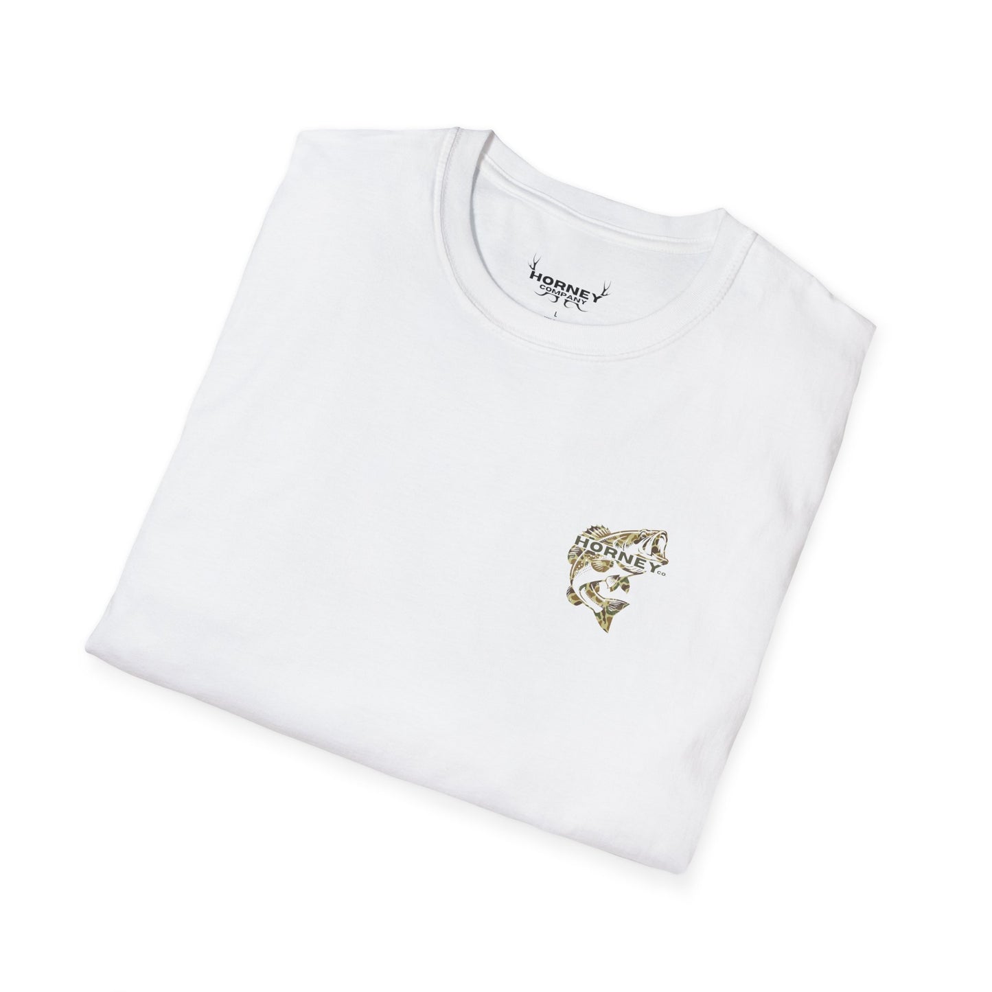 "CAMO BASS" TEE
