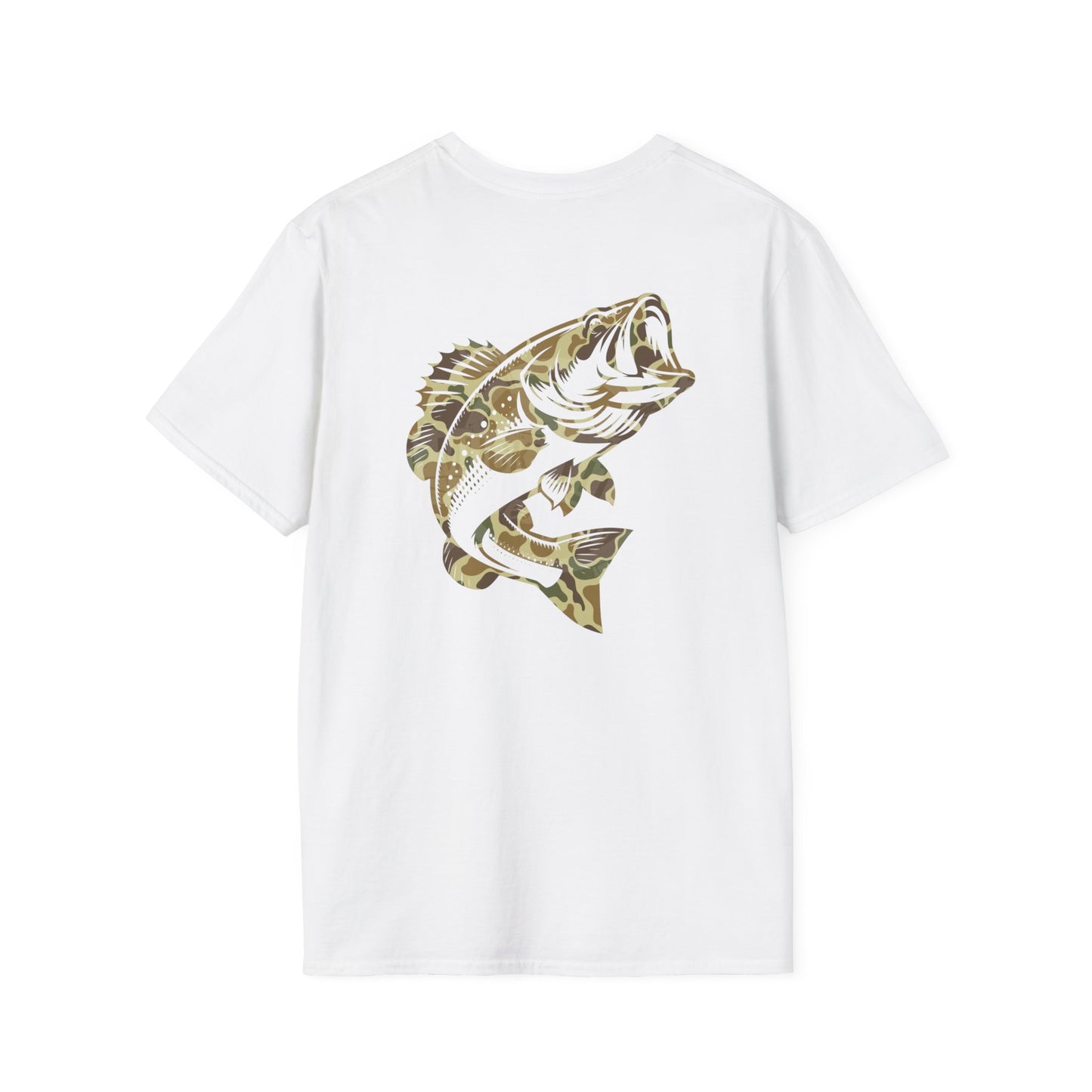 "CAMO BASS" TEE