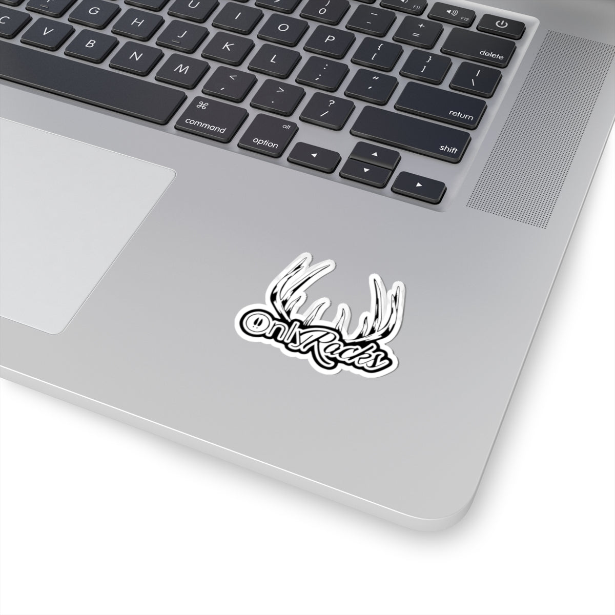 "ONLY RACKS" STICKER