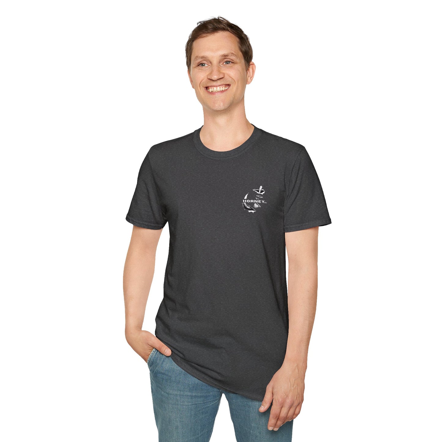 "HOOKED" TEE