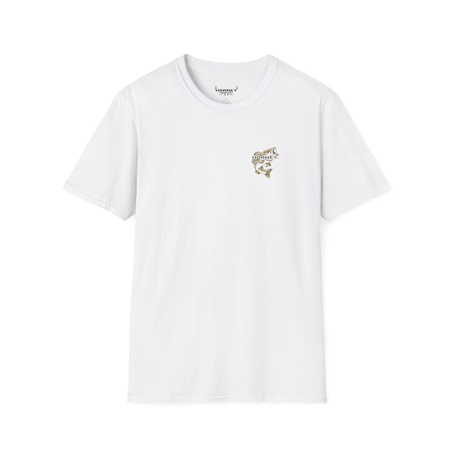 "CAMO BASS" TEE