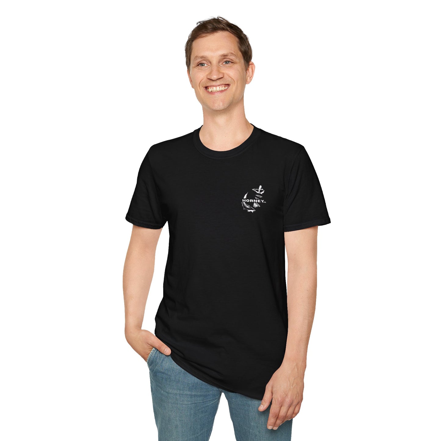 "HOOKED" TEE