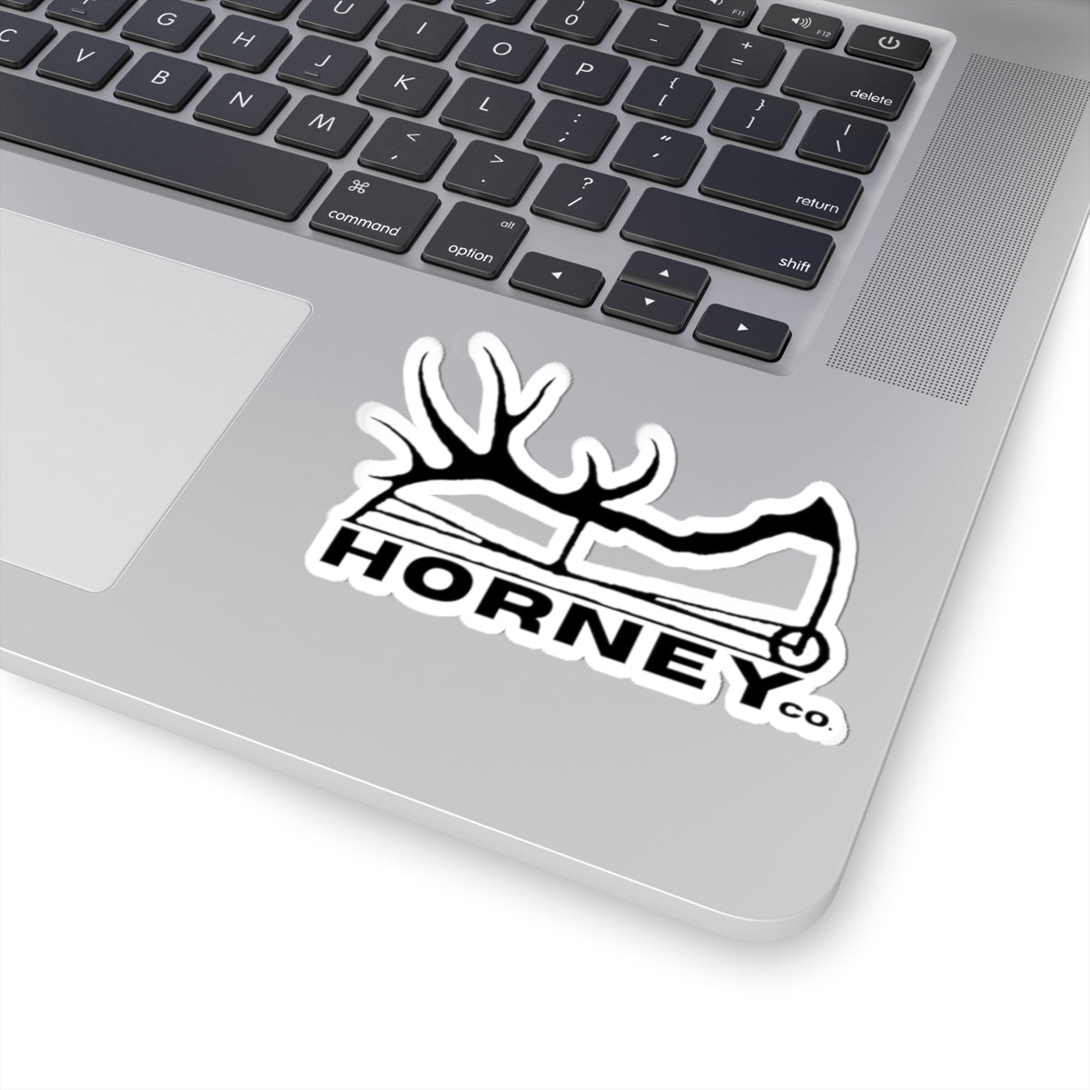 "HORNEY BOW HUNTER" STICKER