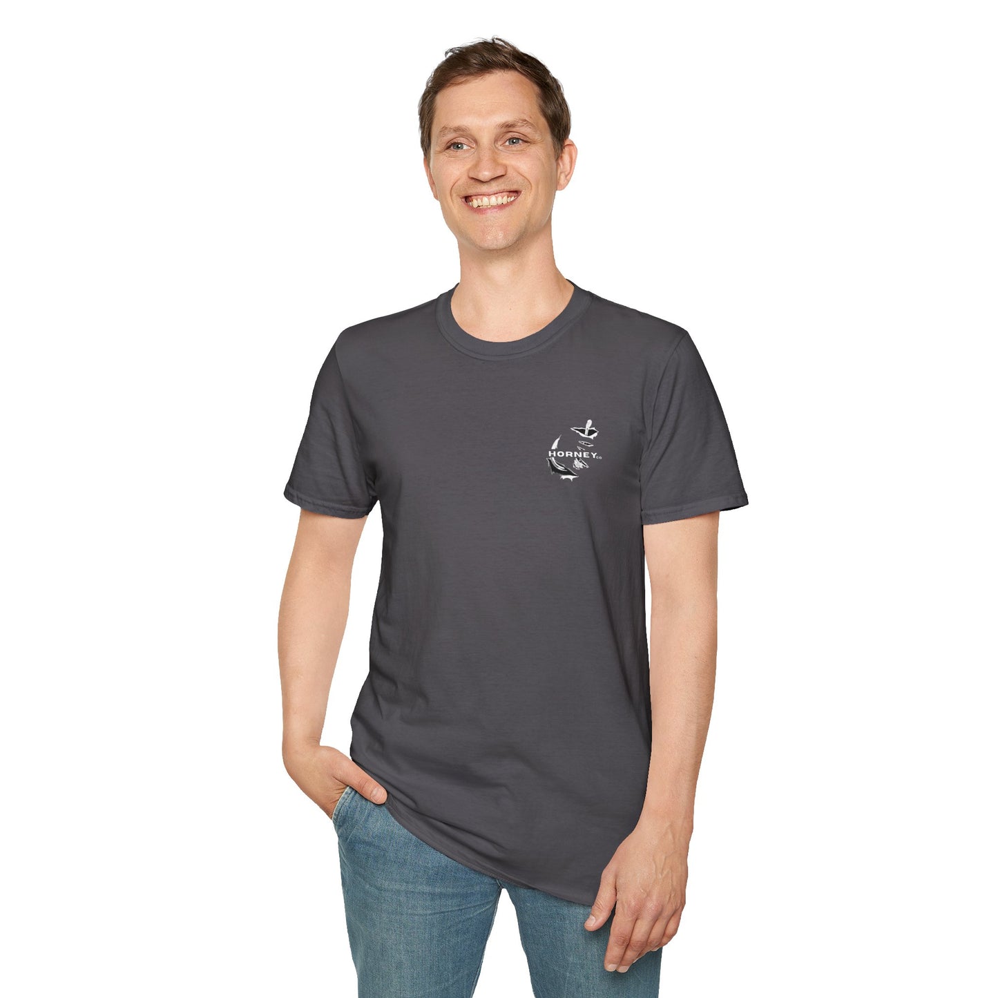 "HOOKED" TEE