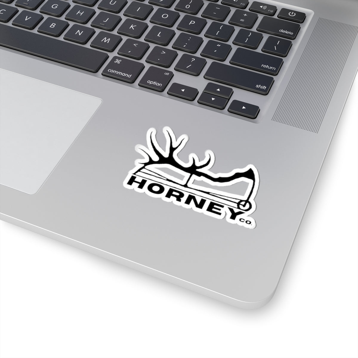 "HORNEY BOW HUNTER" STICKER