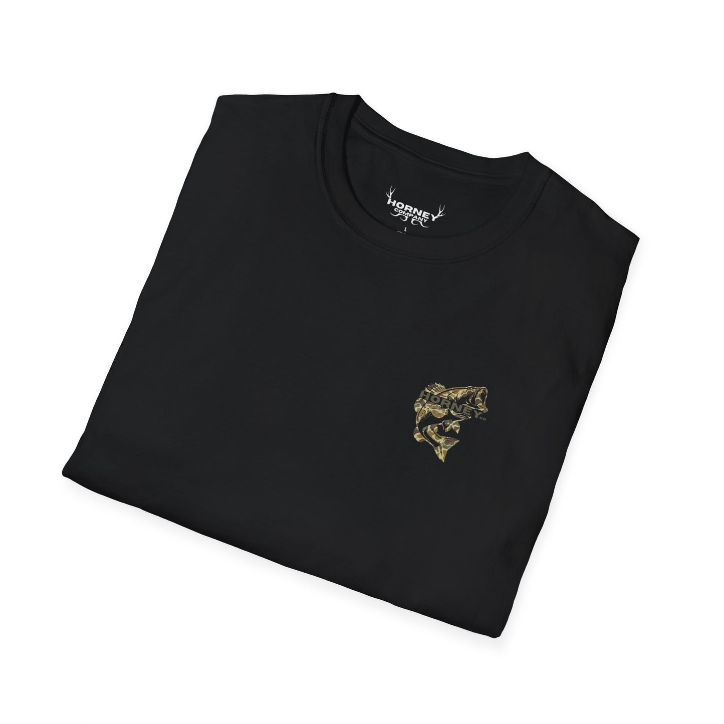"CAMO BASS" TEE