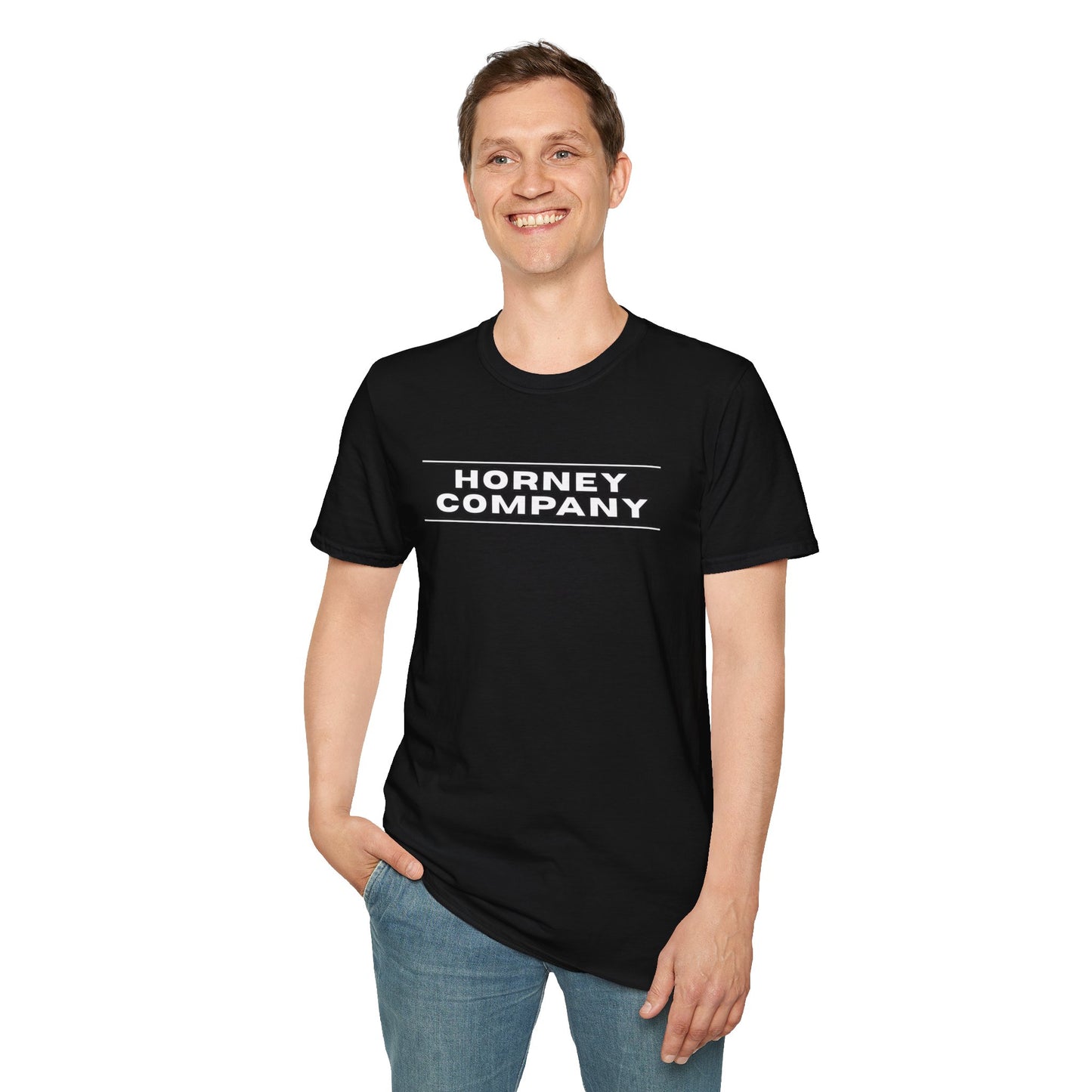"HORNEY COMPANY" TEE