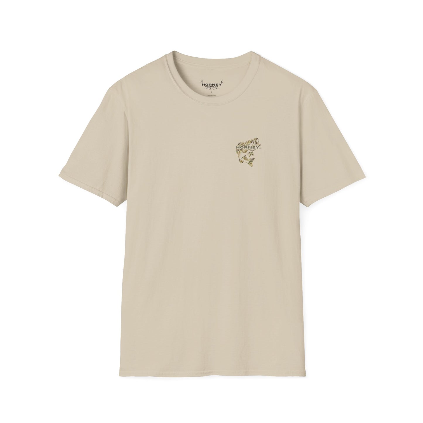 "CAMO BASS" TEE