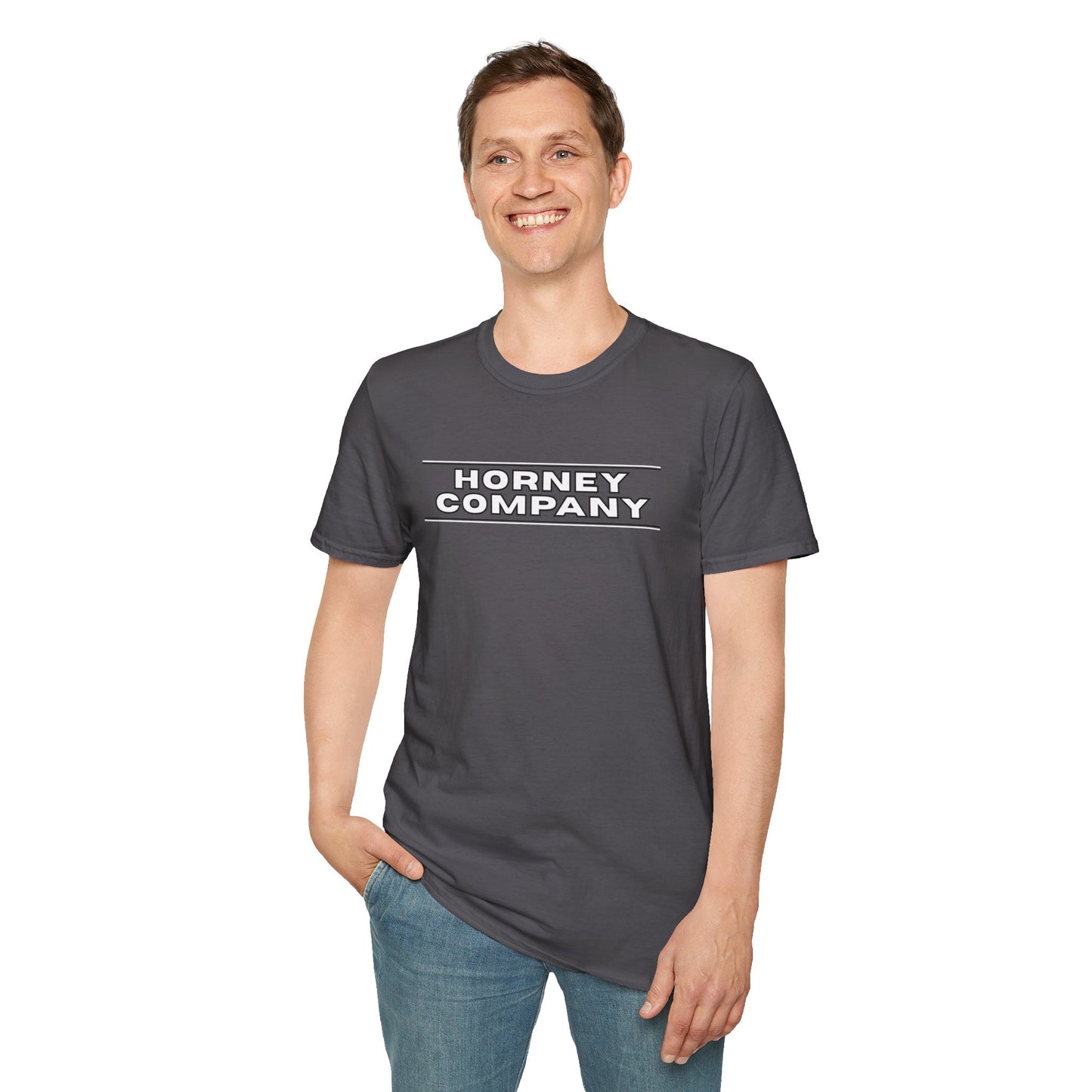 "HORNEY COMPANY" TEE