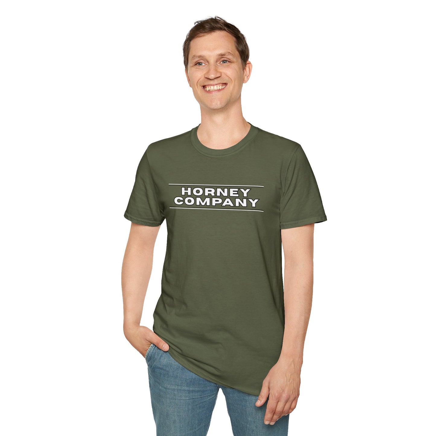 "HORNEY COMPANY" TEE