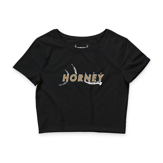 Crop Tee — (Don't Find Bigger Sheds Than Me)