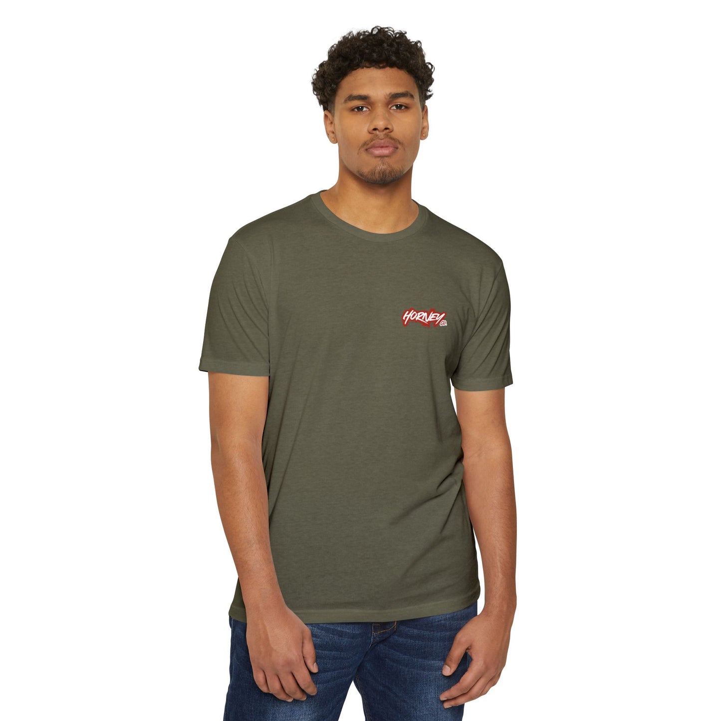 Skeleton Riding Horney Deer Tee