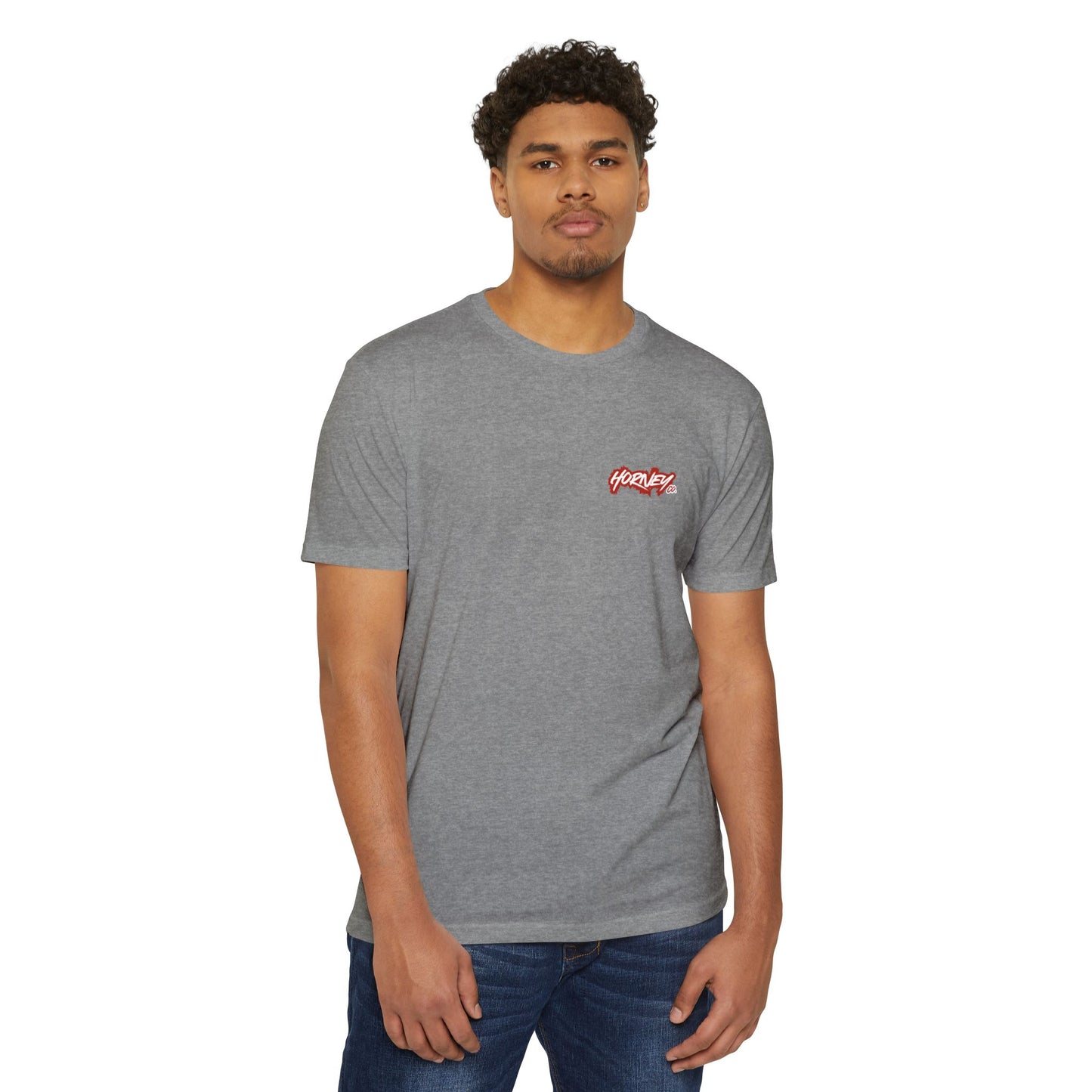 Skeleton Riding Horney Deer Tee