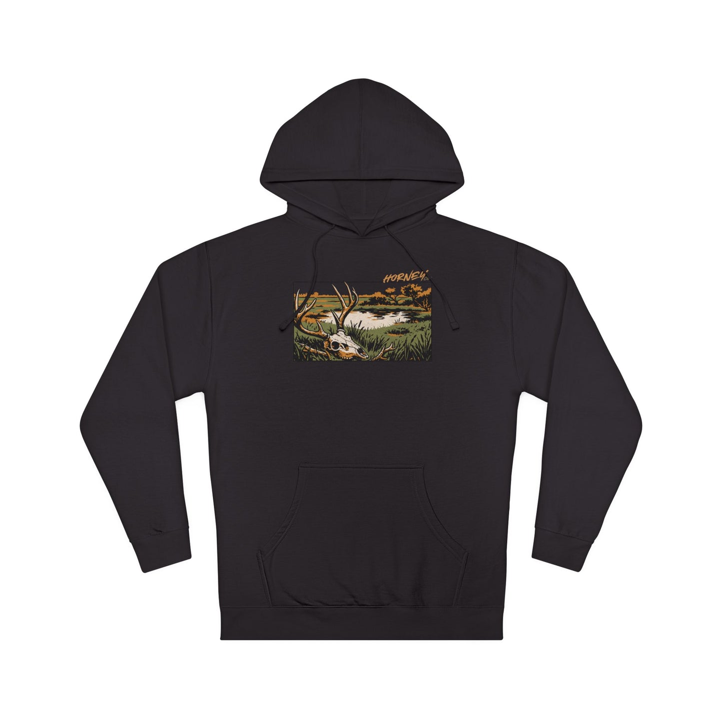 DEER SKULL LANDSCAPE HOODIE