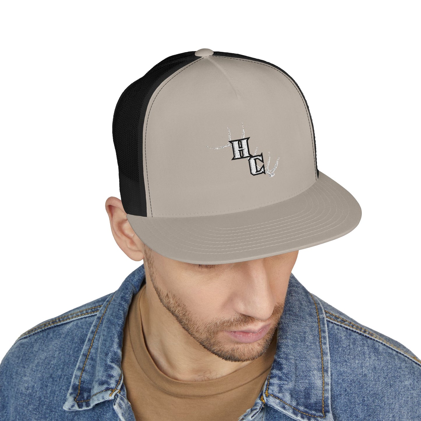 'HC' ELK ANTLER HAT