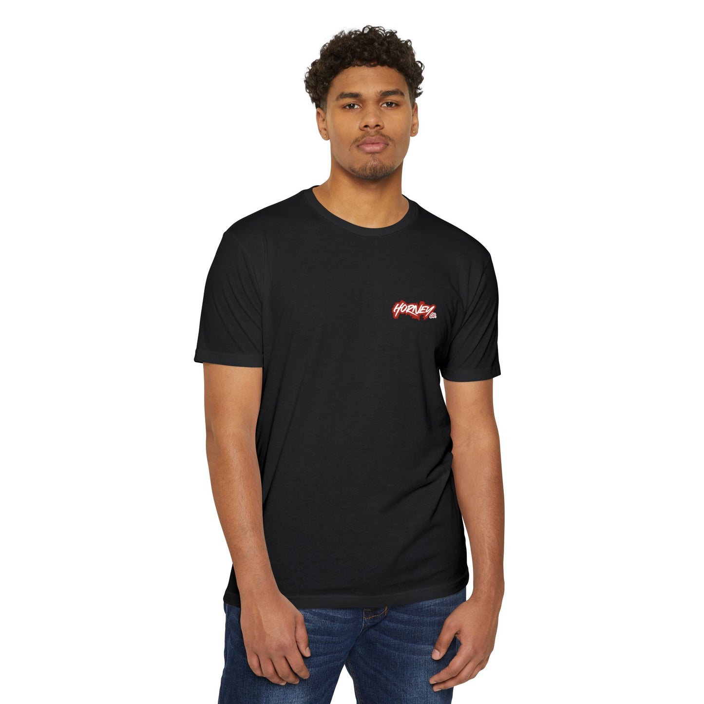 Skeleton Riding Horney Deer Tee