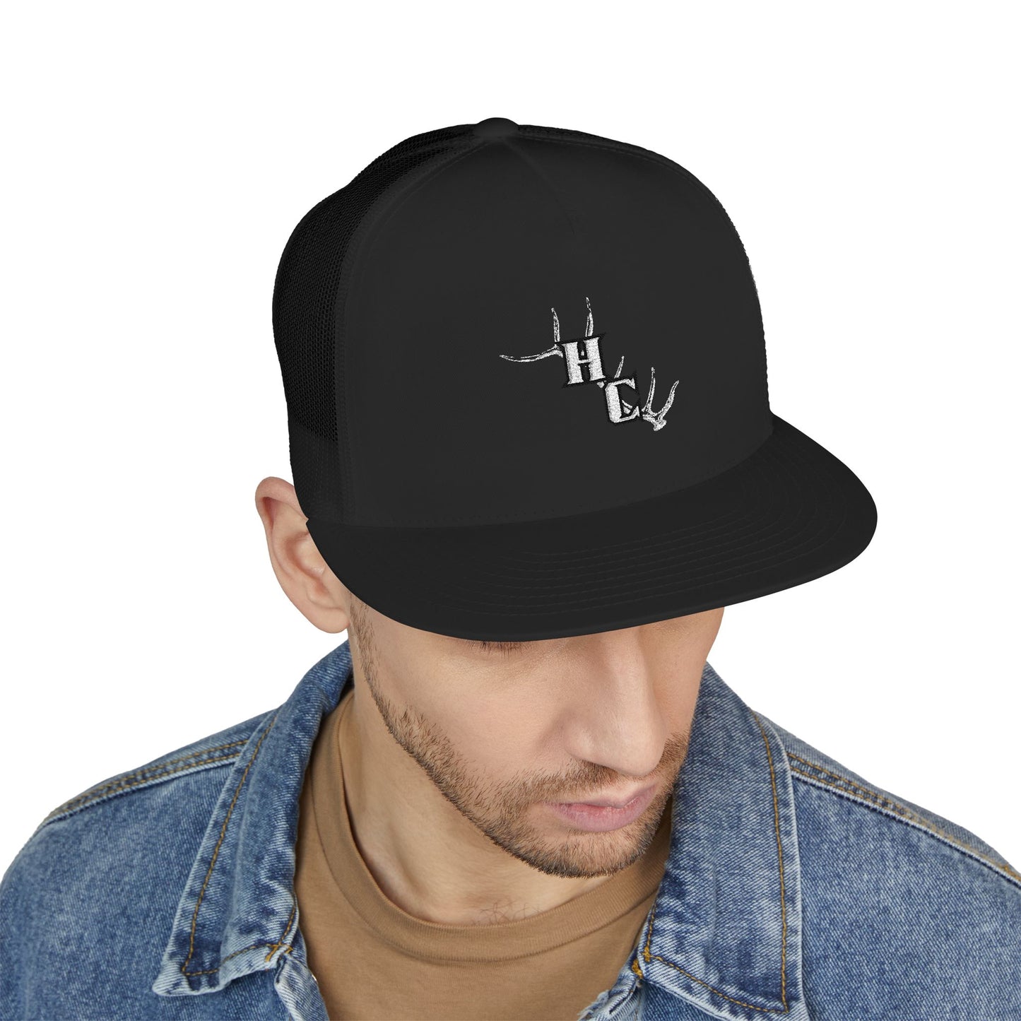 'HC' ELK ANTLER HAT