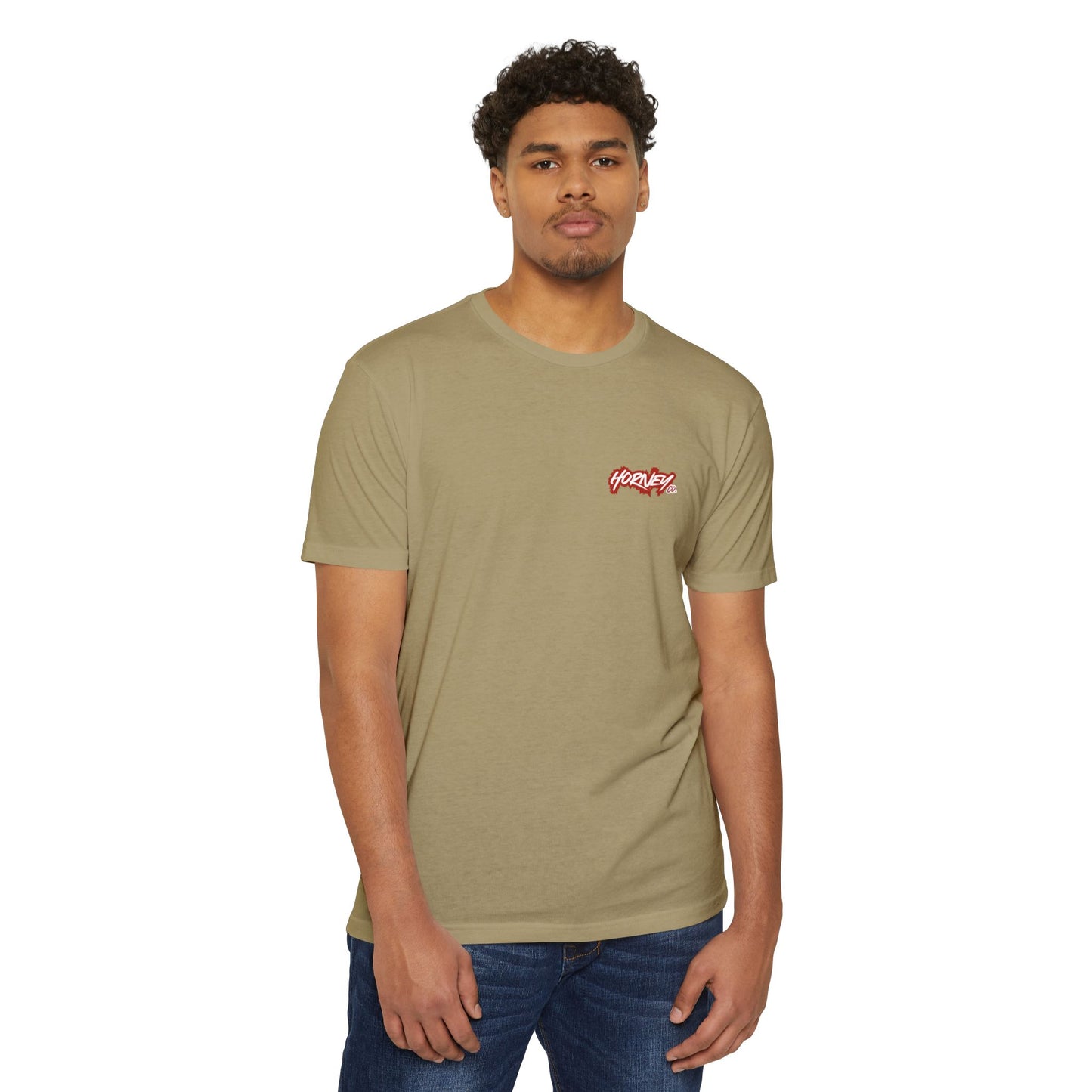 Skeleton Riding Horney Deer Tee