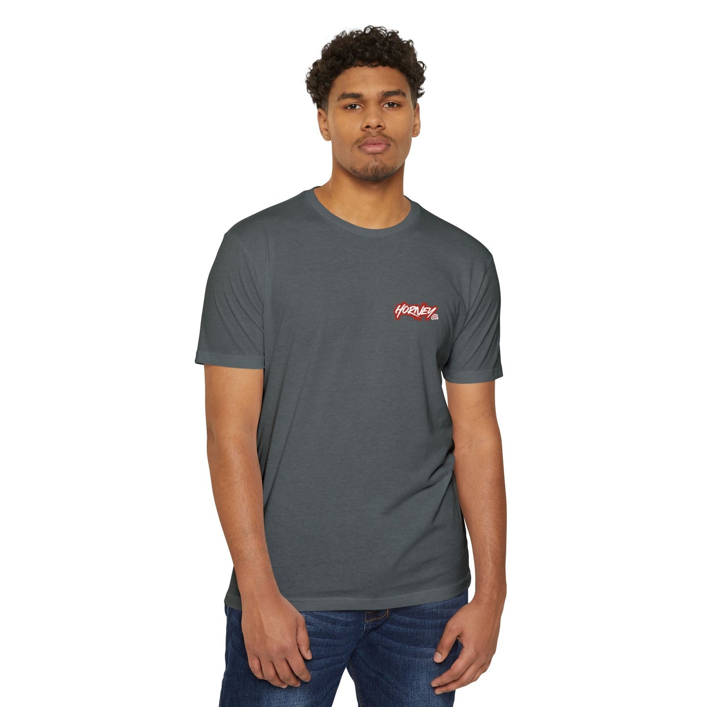 Skeleton Riding Horney Deer Tee
